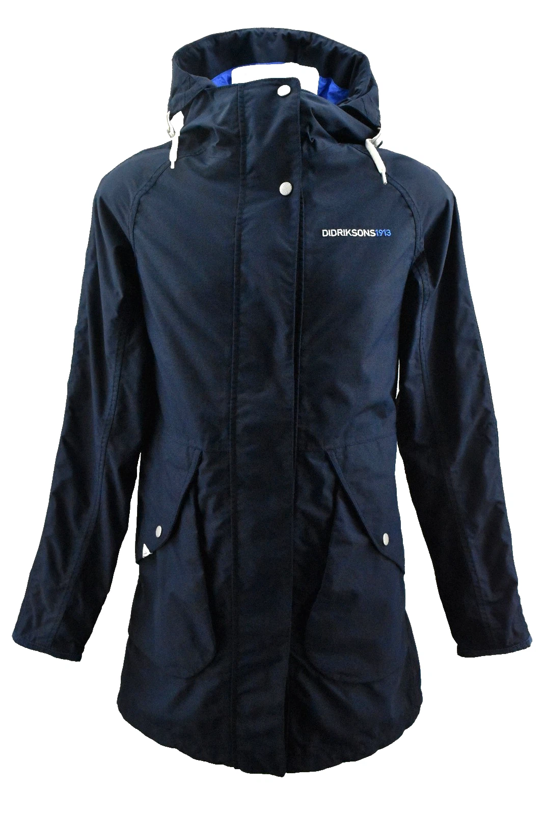 DIDRIKSONS Storm System Jacket Waterproof Tuva Womens Parka Hooded Coat size 36