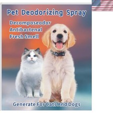 Non-Toxic 5oz Odor Eliminator Spray for Dogs Cats - Safe Portable Solution