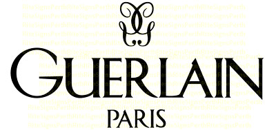 Guerlain Sticker 80mm length | toolbox, car window, laptop Set of 2