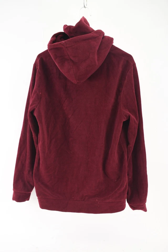 Acogedora sudadera suéter rojo borgoña BooHoo para hombre talla M Foto 2 de 4