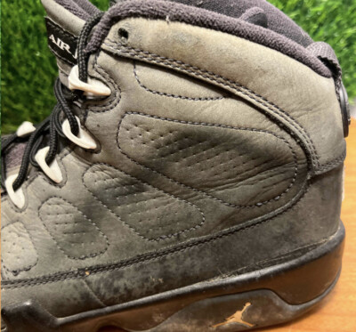 Nike Air Jordan 9 IX Retro Anthracite Black Size 9.5  display picture 1
