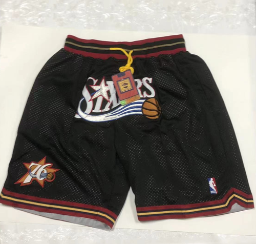 Philadelphia Sixers Classic Black Retro 