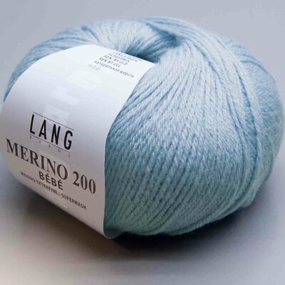 Lang Yarns Merino 200 Bebe 372 - LL 203m / 50g - Nadelstärke 2,5 