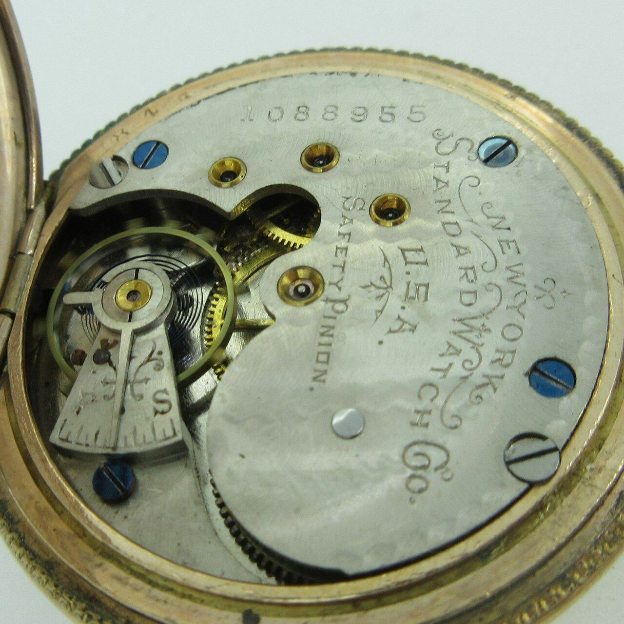 New York Standard Grade 48 Pocket Watch 
