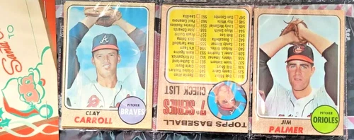 1968 Topps Nolan Ryan Rookie Johnny Bench RC Card - Baseball Rack Pack Chase