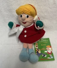 Vtg 1999 Stuffins Karen / FROSTY THE SNOWMAN Ornament CVS Limited Edition w/ Tag