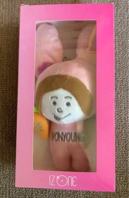 IZ*ONE アイズワン ウンビ ファンクラブ オリジナルマスコット IZ*ONE Wonyoung Official Fan club member benefits Plush doll IZONE