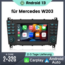 Carplay Autoradio Für Mercedes-Benz C/CLK/CLC Klasse W203 W209 Android 13 GPS BT Carplay Autoradio Für Mercedes-Benz C/CLK/CLC Klasse W203 W209 Android 13 GPS BT