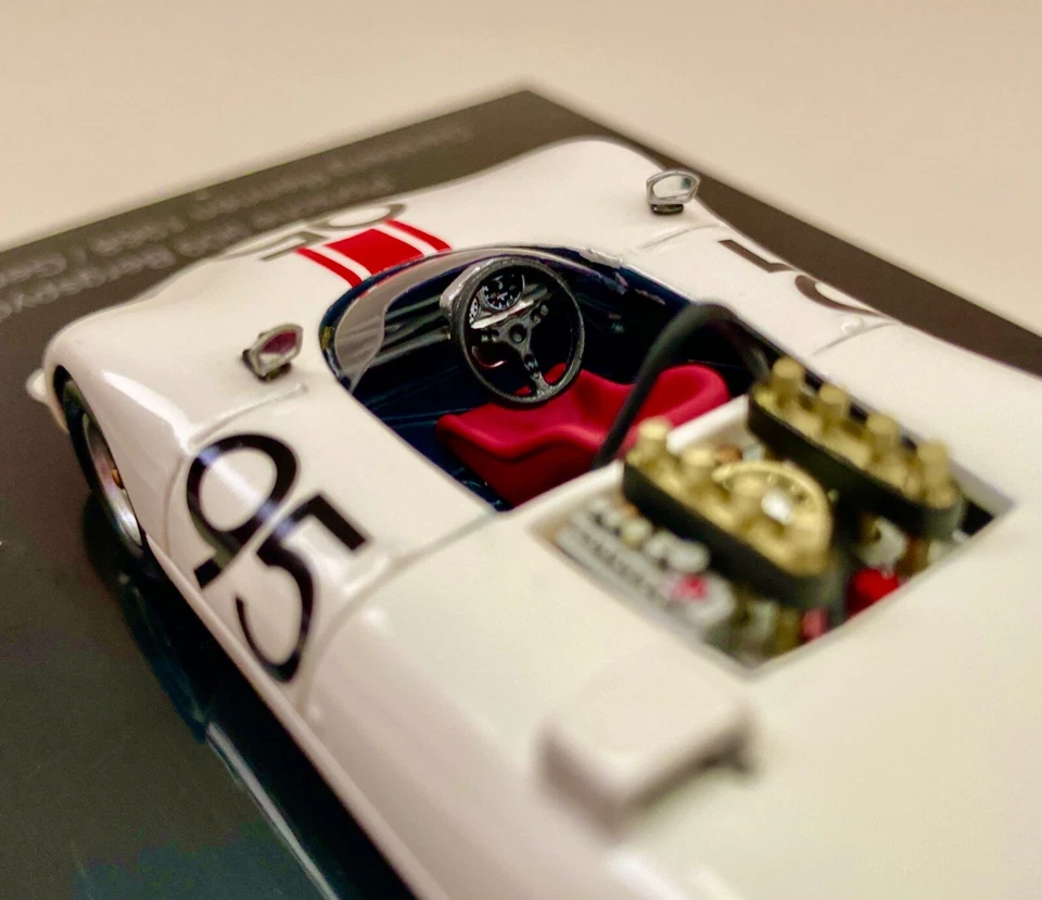 Porsche Bergspyder 909 1968 Gaisberg Rennen #95 Gerhard Mitter 1:43 NOREV - Rare - Immagine 4 di 4