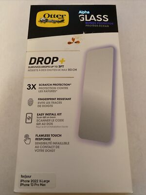 Otterbox Alpha Glass Screen Protector iPhone 14 Plus/ iPhone 13 Pro Max 77-89301