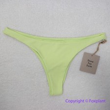 NEW Stone Fox Swim free people enki bikini bottom green, XL