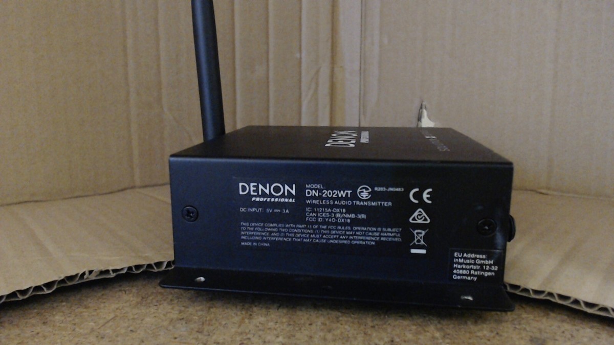 Denon DN-202WT Wireless Audio Transmitter