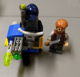 lego Jurassic World Raptor Rampage 75917, incomplete