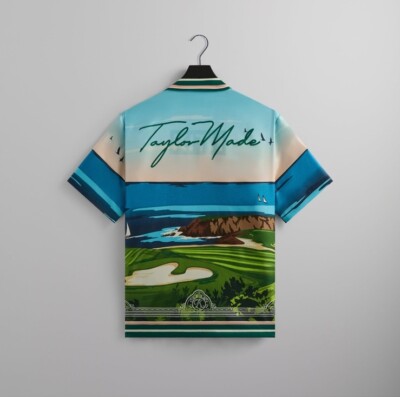 Kith for TaylorMade Tips Camp Collar Shirt 2024 - SIZE XS - IN