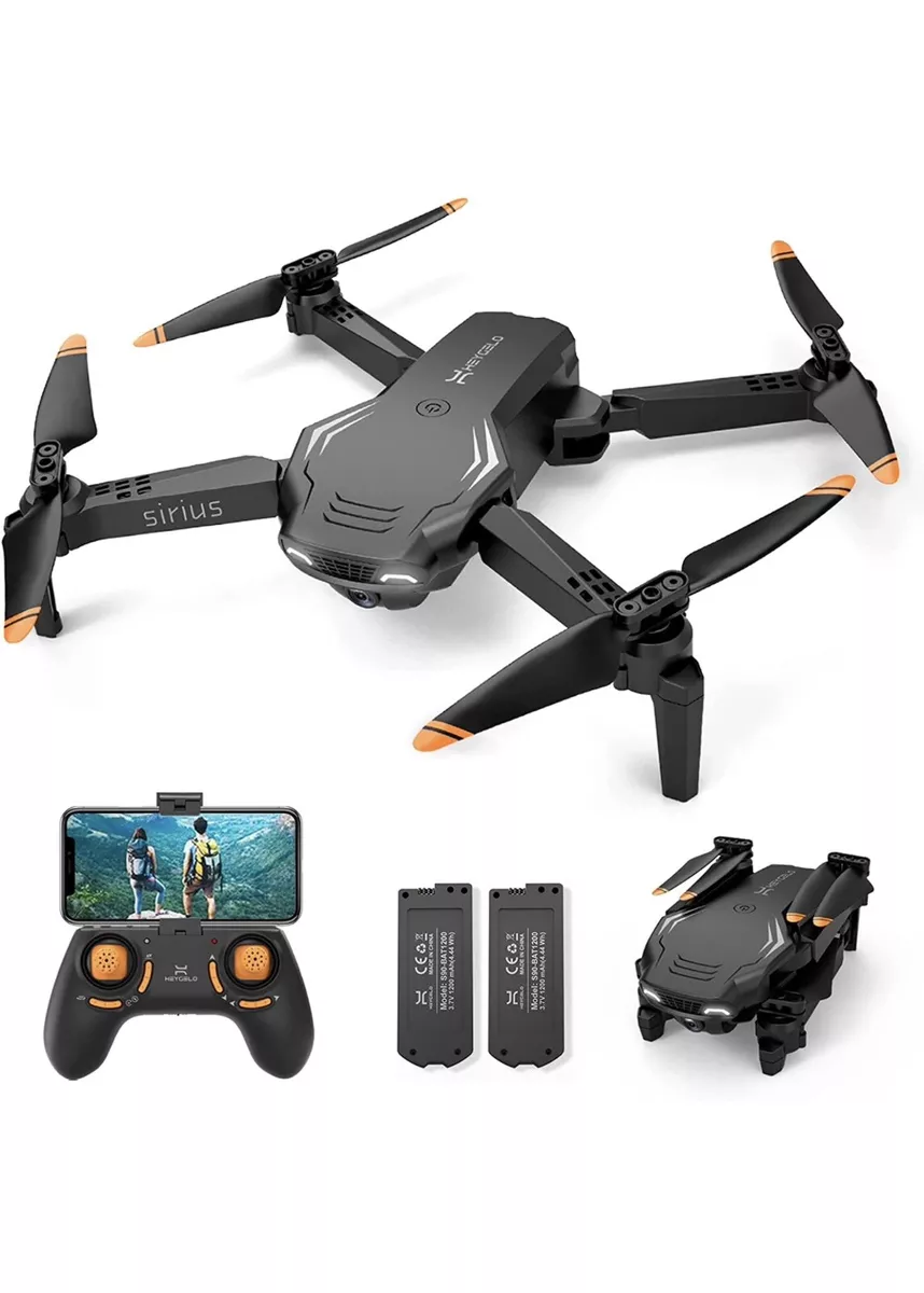 Heygelo S90 Drone with Camera for Adults 1080P HD Mini FPV Drones.