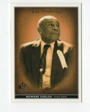2002 Upper Deck SP Legendary Cuts RAY DANDRIDGE NEWARK EAGLES #62