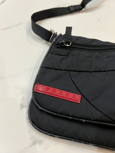 Prada Sport Cross Body 00s Archive Messenger Bag - Gem