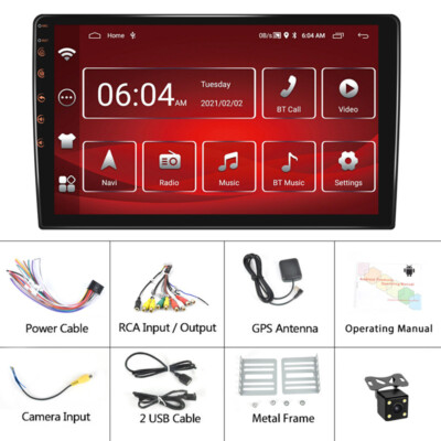 Android Car Radio Autoradio 2+32G 2 Din 9inch WIFI GPS Audio Multimedia Player