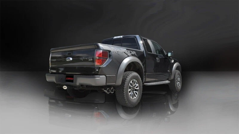Ressonador Corsa 11-14 Ford F-150 Raptor 6.2L V8 144 polegadas distância entre eixos Xtreme Cat-Back - Imagem 4 de 4