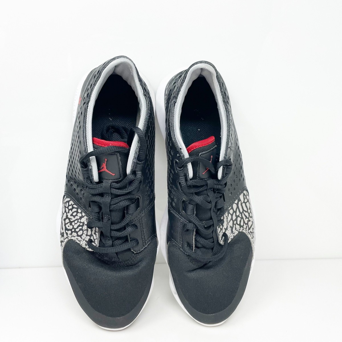 Nike Mens Air Jordan Flow 833969-001 Black Basketball Shoes Sneakers Size 7.5 | eBay