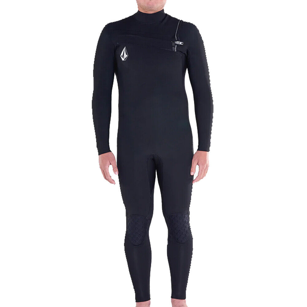 Muta Uomo Volcom 4/3MM CHEST ZIP FULLSUIT BLACK 2023