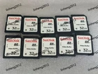 10PCS  SANDISK 32GB SD CARD SDHC