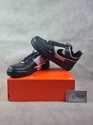 Nike Air Force 1 React Black/White Gr.45,5/46
