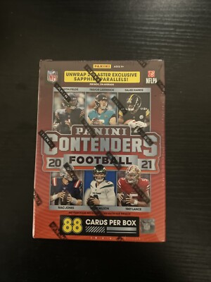 Panini 2021 Fanatics Contender Football Sports Trading Cards Sealed Blaster