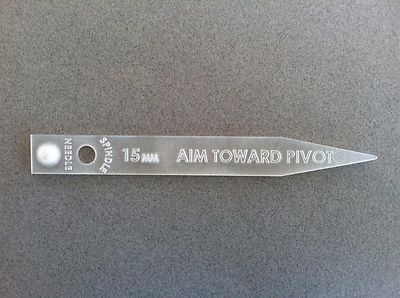 Pats Audio XA Overhang Gauge for Acoustic Research AR XA Turntable