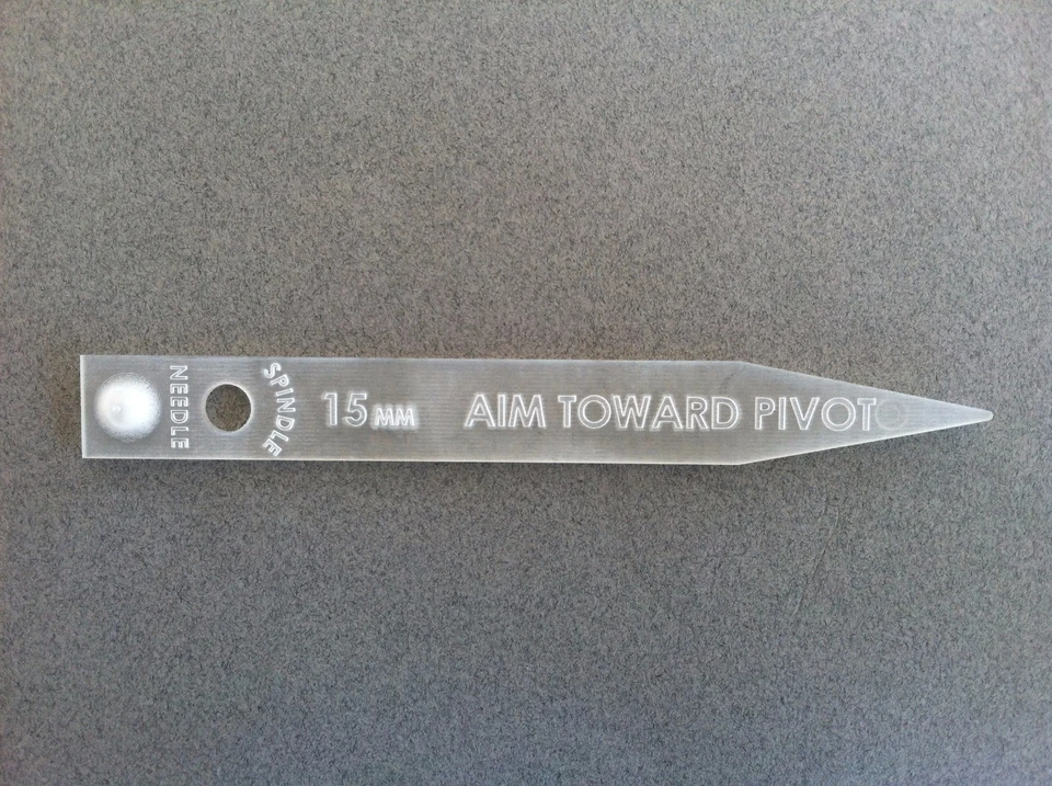 PAT'S AUDIO Pats Audio XA Overhang Gauge for Acoustic Research AR XA Turntable