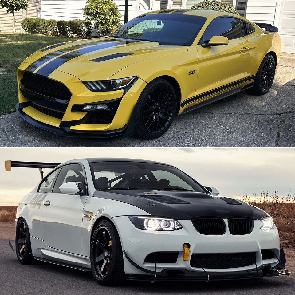 86.6" Side Skirts Extension Splitter Rocker Panels Glossy For Cadillac CT4 CT5 - Изображение 4 из 4