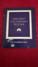 Star Trek Voyager Franklin Mint CoA Only