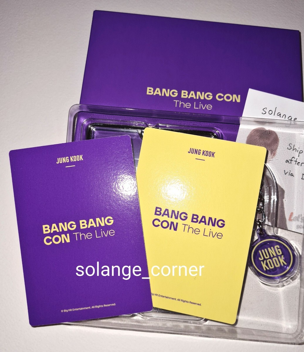 On Hand) BTS Bang Bang Con the Live Official Photo Card Holder