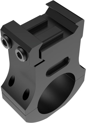 Precision Picatinny Scope Rings 1 In. Diameter With Integrated Bubble Level New - Picture 7 of 11