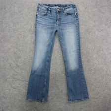 Vigoss Jeans Women's 30x30 Blue Light Wash Boot Cut Jeans