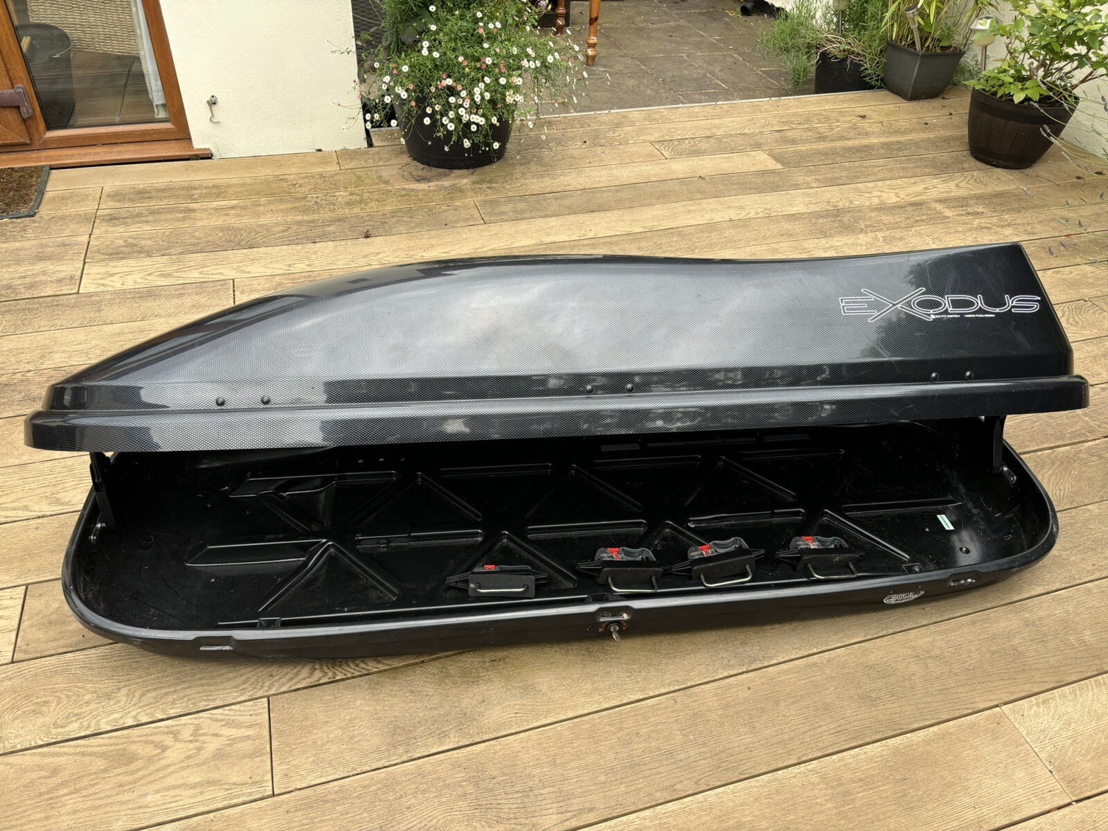 halfords car roof box used eBay