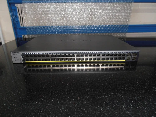 Netgear Prosafe GS752TPv2 Switch 48 Port Gigabit PoE Ports  + 4 SFP Ports