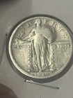 1919-S Standing Liberty Quarter, Rare and good condition. Visible Date