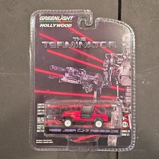 Greenlight Jeep CJ-7 Renegade Diecast Red Black 1:64 The Terminator Series 21