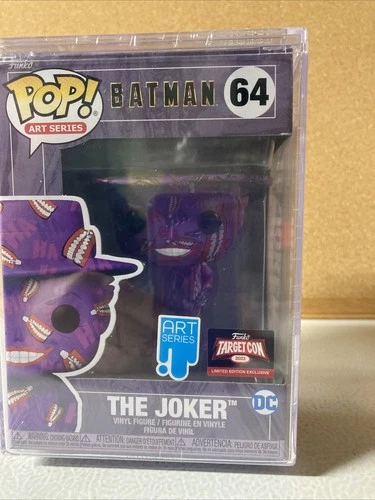 Funko POP! Artist Series: DC Joker #64 Target Exclusive Protector Case Vaulted