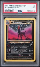 2001 POKEMON NEO REVELATION #8 HOUNDOOM-HOLO 1ST EDITION PSA 7 on eBay