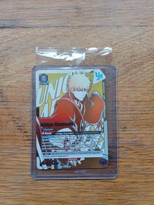 Union Arena TCG Rare Battle Ichigo Kurosaki Promo Karte