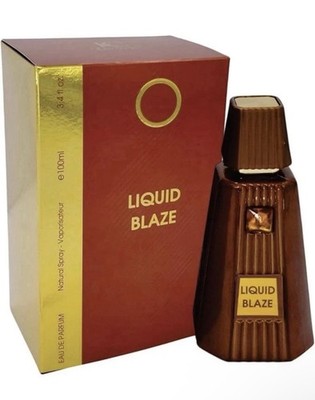 Liquid Blaze by FC 3.4 oz Cologne Spray for Men   New Sealed Box