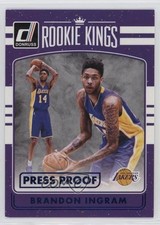 2016 Panini Donruss Rookie Kings Press Proof Blue 39/99 Brandon Ingram #1 1e1b