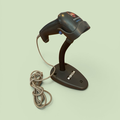 Datalogic QuickScan L QD2300 Wired Barcode Scanner Stand w/ Flexible Neck