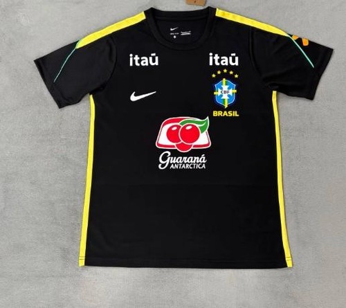 Brazil National Team Black Pre-Match Training Jersey