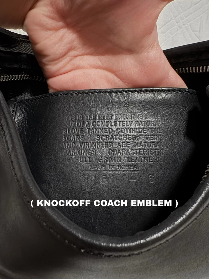 无品牌黑色皮革单肩包带银色五金件 — 第 4/4 张图片