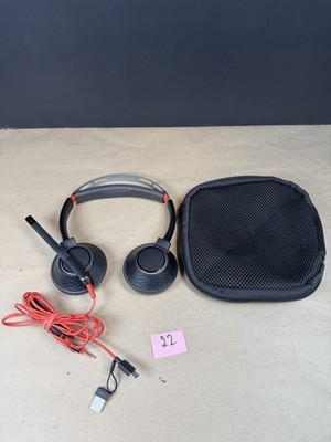 Plantronics Poly C5220 Type-C-USB-A Over the Head Stereo Headset Ships Fast!
