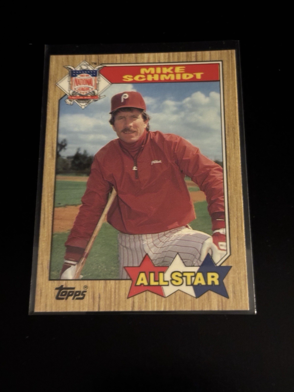 1987 Topps Tiffany Mike Schmidt #597 All Star PWE