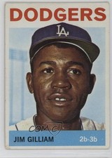 1964 Topps Jim Gilliam #310 8q5